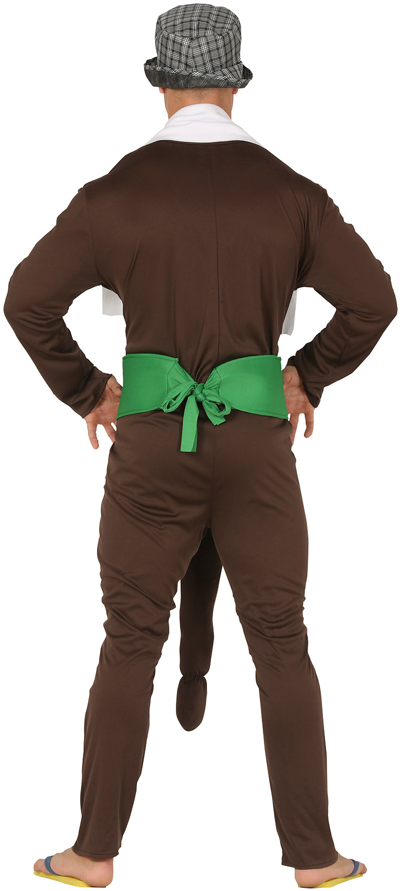 GP88588 – Penis Kostüm für Herren braun mit Hut – Größe: 54 - 56 (XL) – Farbe: Braun