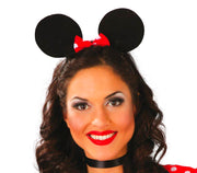 Maus Haarreif für Damen mit Schleife, Bild 2