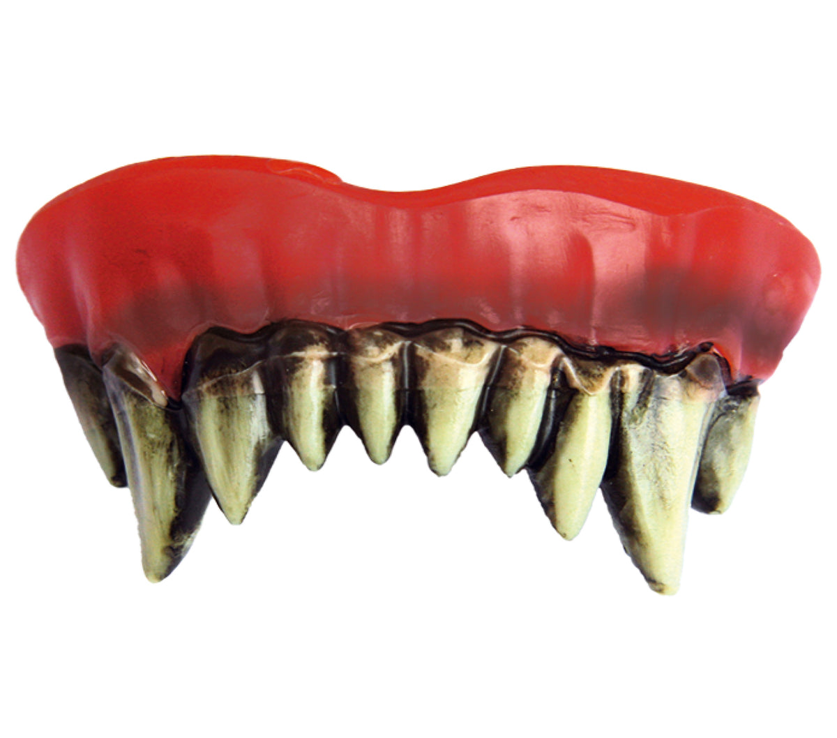 GP2177 – Monster Zähne für Erwachsene Horrorgebiss – Farbe: Weiß