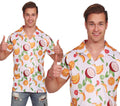 Hawaiihemd für Herren mit Früchten