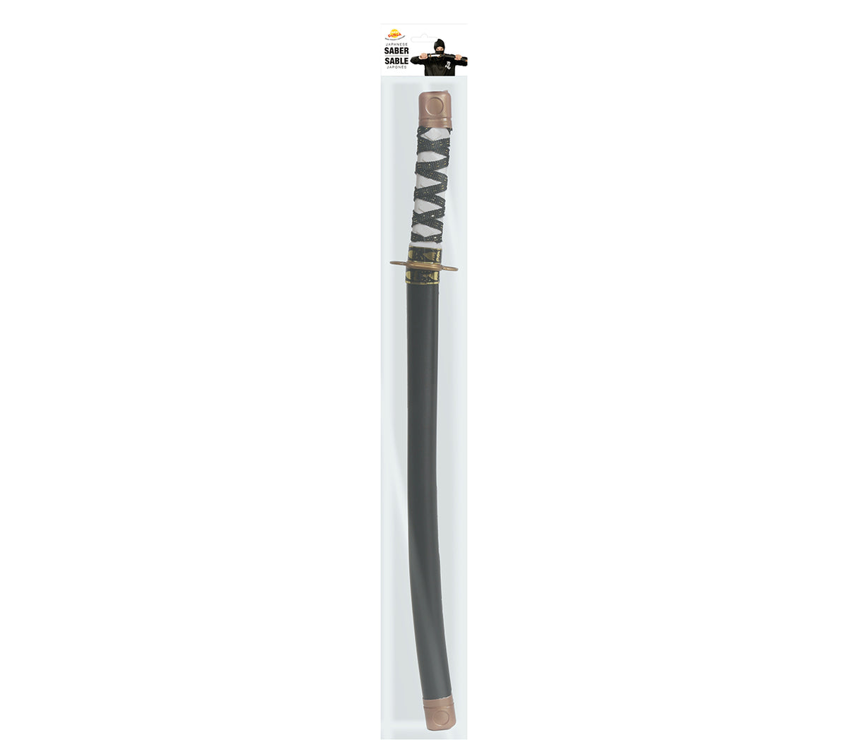 GP18350 – Ninja Schwert für Erwachsene 59 cm Katana – Größe: Standard