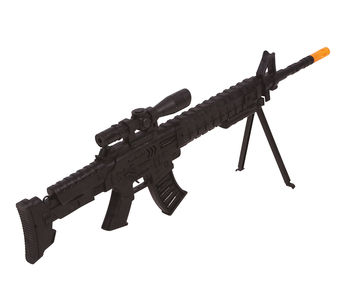 GP18896 – Scharfschützengewehr für Erwachsene 77 cm – Farbe: Schwarz