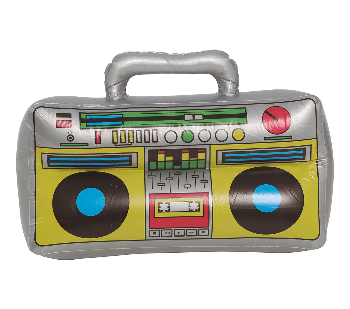 GP17939 – Aufblasbares Radio 40 x 20 cm – Farbe: Metallic