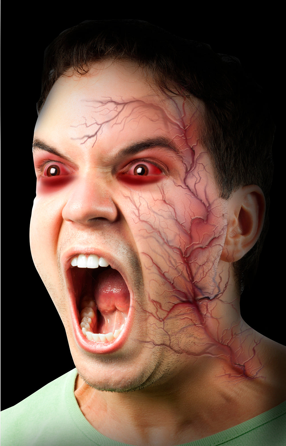 GP15708 – Horror Tattoos für Erwachsene 30 x 13 cm – Farbe: Venen
