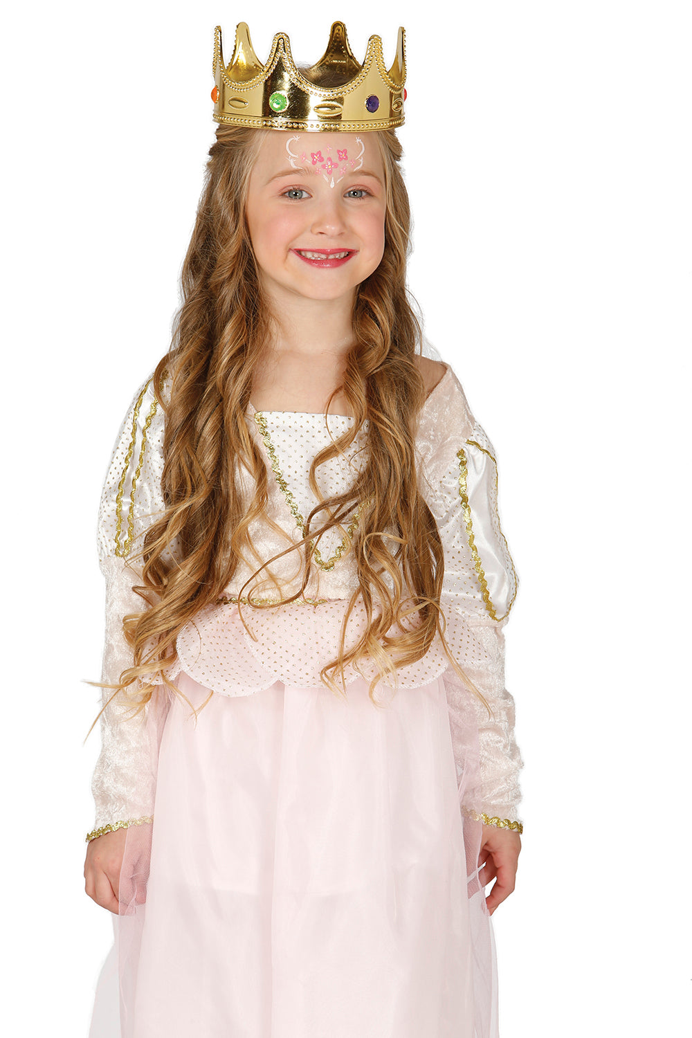 GP16312 – Königin Krone für Mädchen Prinzessin – Farbe: Gold