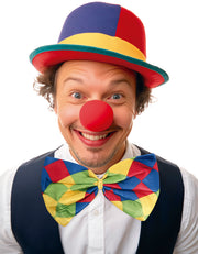 Clown Fliege für Erwachsene kariert 30 cm, Bild 2