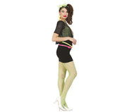 Neon Netzstrumpfhose für Damen 80er Jahre, Bild 15