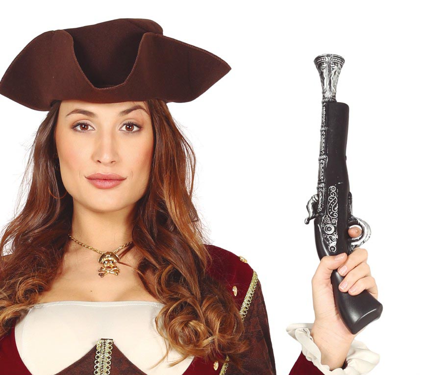 GP16572 – Piratenpistole für Erwachsene 42 cm – Größe: Standard, Ansicht 2
