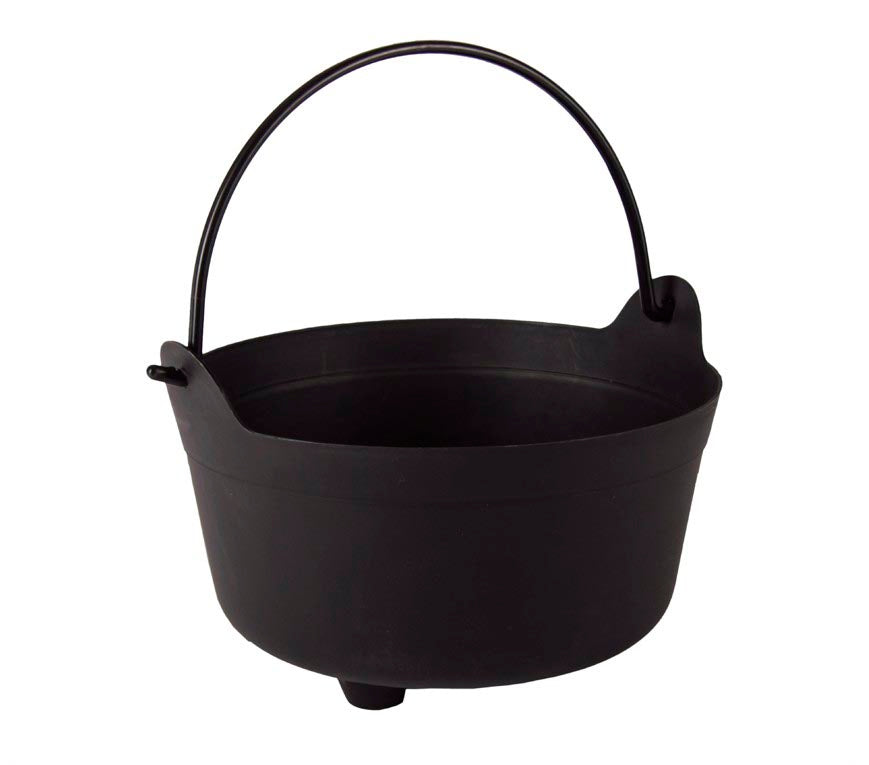 GP19411 – Hexenkessel 24 cm schwarz mit Henkel – Farbe: Schwarz, Ansicht 2