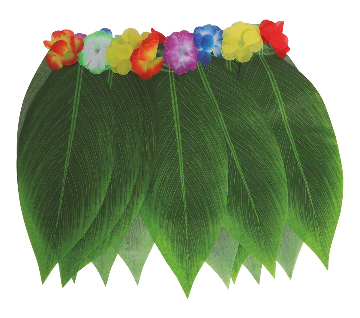 GP17570 – Hawaii Blätterrock für Damen grün 38 cm – Farbe: Grün