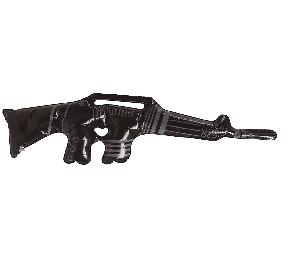 GP17314 – Aufblasbares Maschinengewehr für Erwachsene 90 cm – Farbe: Schwarz