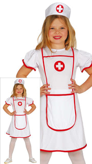Krankenschwester Kostüm für Mädchen mit Haube, Bild 7