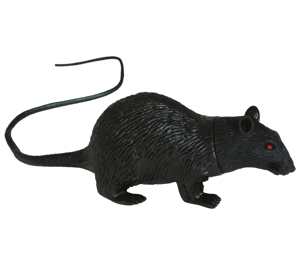 GP26582 – Latex Ratte 15 cm schwarz Halloween – Farbe: Schwarz