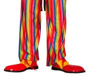 Clown Schuhe für Erwachsene 35 cm rot gelb, Bild 2