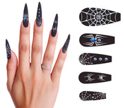 Lange Kunstnägel für Damen Stiletto Gothic, Bild 13
