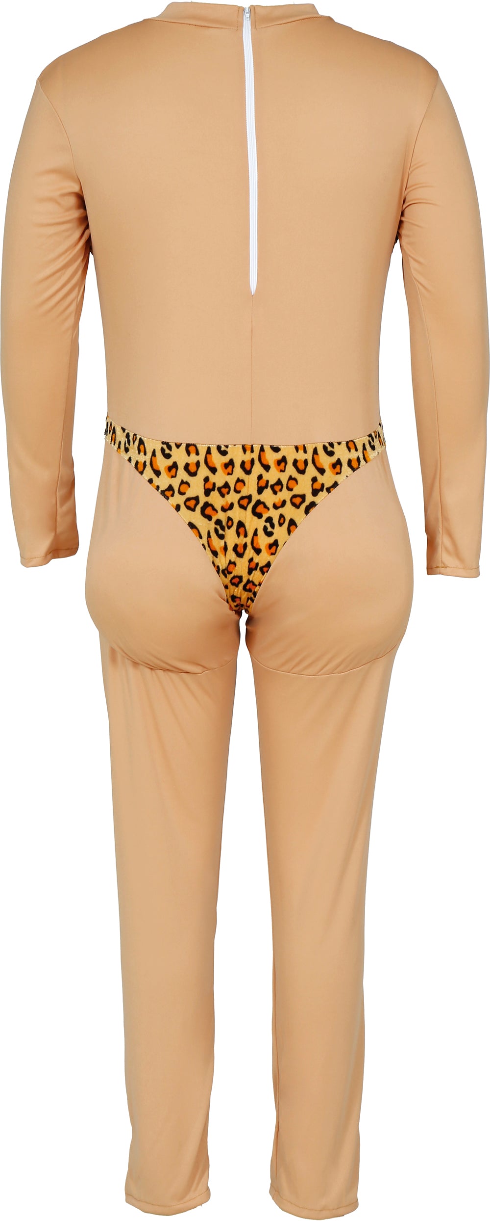 GP79640 – Bikini Kostüm für Herren mit Leopardenmuster – Größe: 48 - 50 (M) – Farbe: Beige