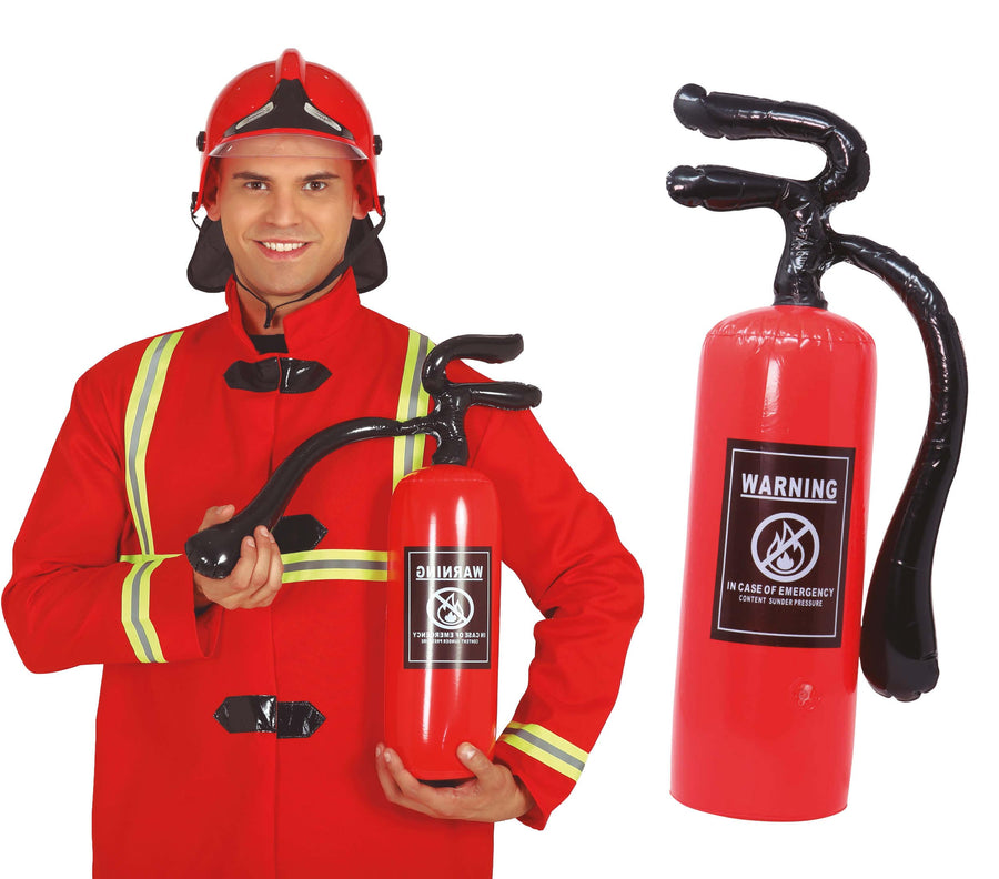 Aufblasbarer Feuerlöscher Feuerwehr Requisite