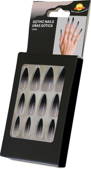 Lange Kunstnägel für Damen Stiletto Gothic, Bild 4
