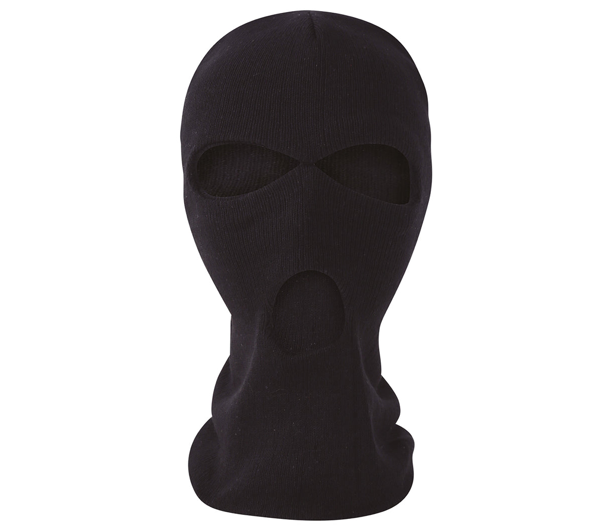 GP2993 – Sturmhaube für Erwachsene schwarz Bankräuber – Farbe: Schwarz