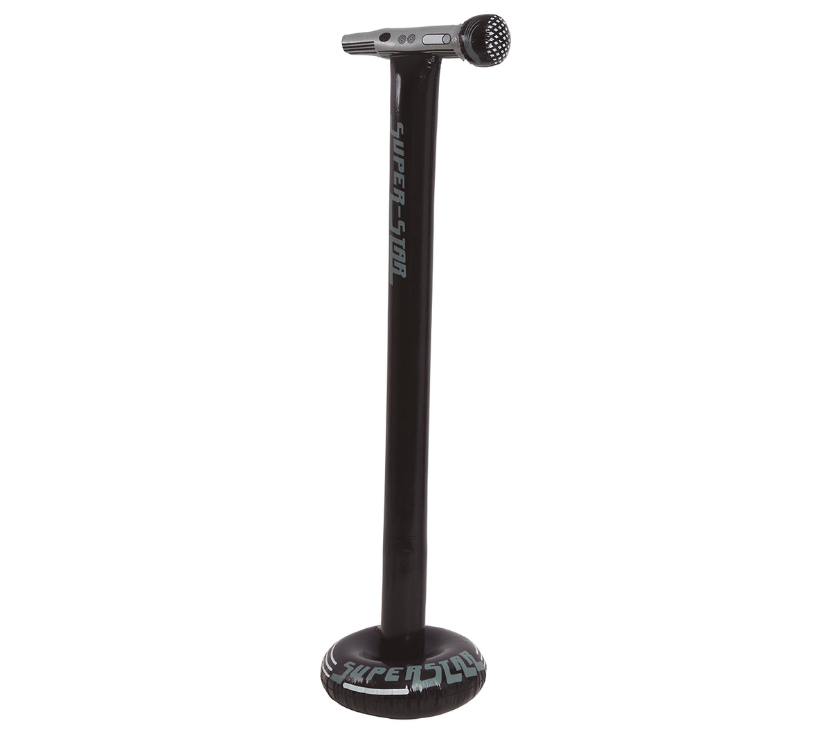 GP17306 – Aufblasbares Mikrofon 115 cm – Farbe: Schwarz