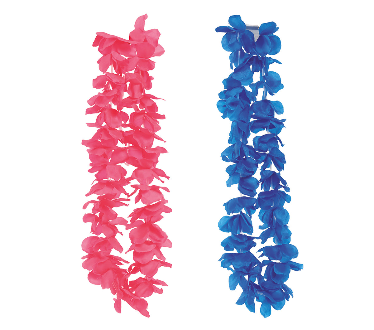 GP18407 – Neon Hawaii Blumenkette für Erwachsene – Farbe: Mehrfarbig