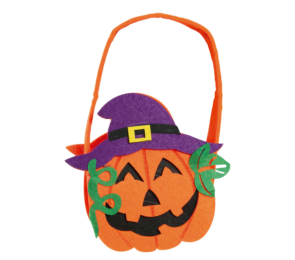 GP26679 – Kürbis Korb für Kinder 12 x 20 cm – Farbe: Orange