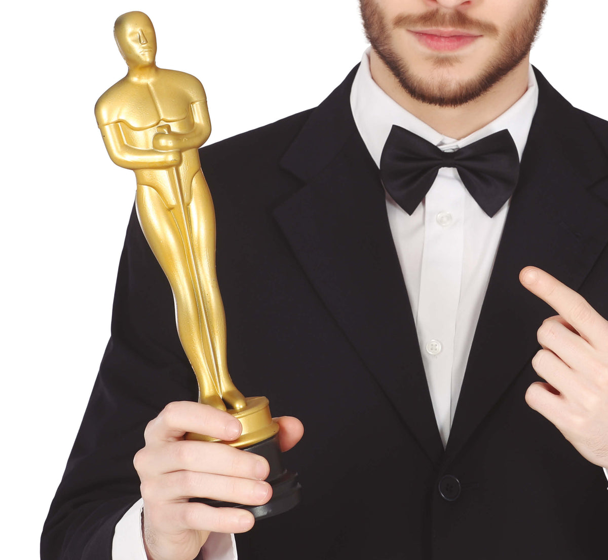 GP18874 – Filmpreis Trophäe gold Award Statue – Farbe: Gold
