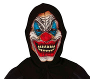 Latex Clown Maske für Erwachsene mit Kapuze, Bild 2