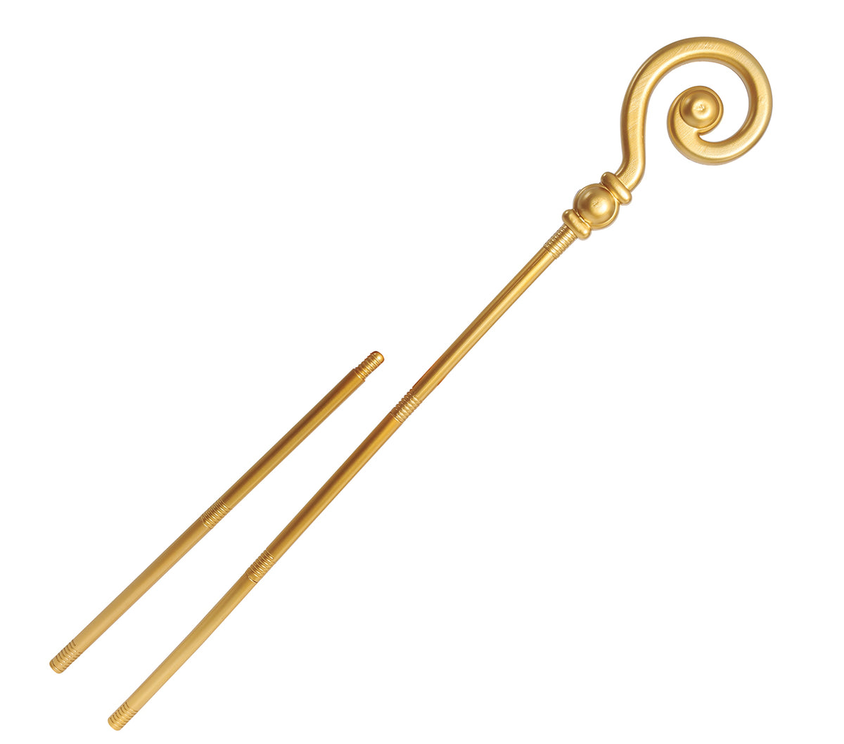 GP16905 – Nikolaus Bischofsstab für Erwachsene 182 cm – Farbe: Rot