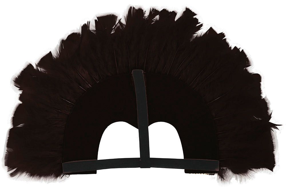 GP23067 – Samba Federkopfschmuck für Erwachsene – Farbe: Schwarz