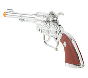 Cowboy Revolver für Erwachsene 25 cm silber, Bild 5