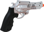 Polizei Revolver für Erwachsene 27 cm silber, Bild 4