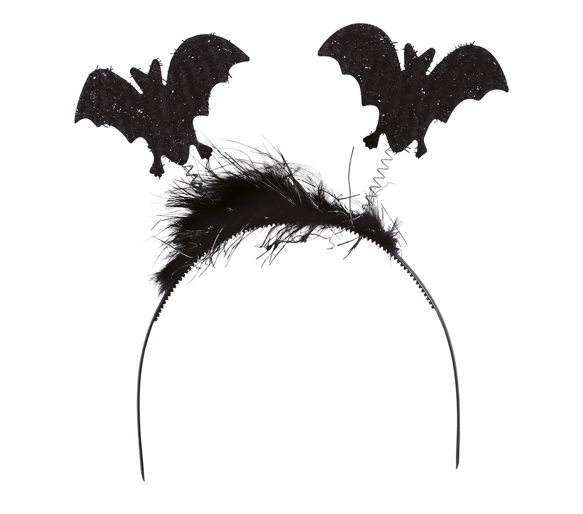 GP19271 – Fledermaus Haarreif für Erwachsene schwarz – Farbe: Schwarz