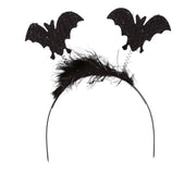 Fledermaus Haarreif für Erwachsene schwarz, Bild 3