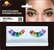 Party Wimpern für Erwachsene mit Motiv, Bild 4