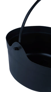 Hexenkessel schwarz 32 cm mit Henkel, Bild 5
