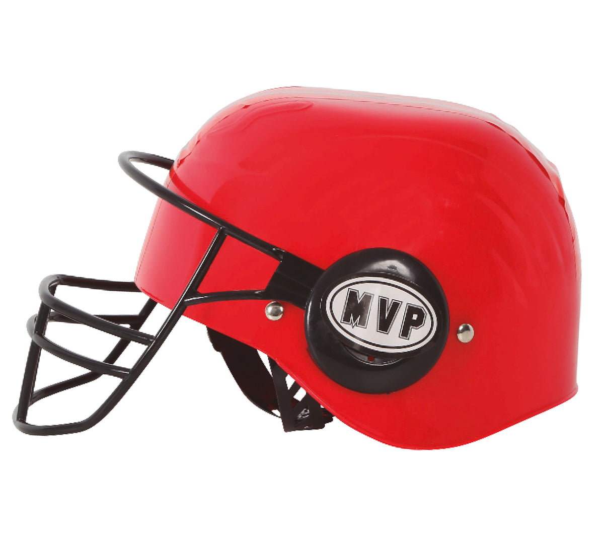 GP13255 – Football Helm für Kinder mit Gesichtsgitter – Farbe: Rot